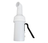 babominimer Sand Bottle with Holder and Filler Attachment for Cart, Lasting Plastic Construction for Course Maintenance, Replenishing Divots and Repairs, to(White)