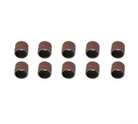 babominimer Sanding Drum Kit 10 Pcs Aluminum Oxide Abrasive Sleeves with Self-Expanding Rubber Mandrels for for Rotary Tools, Drum Sander Attachment for for Polishing Metal, Wood,(Big Circle)