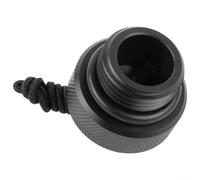 babominimer Scuba Diving DIN Valve Dust Cap Cover for 1st Stage Regulator, ABS Material with Swivel Lanyard, Fits 200/300 Bar Tank Fittings, Lightweight Portable Saltwater