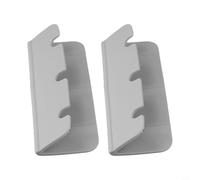 babominimer Seat Hook Clips Set of 2, Heavy Duty Plastic Boat Seat Attachment Brackets for Inflatable Boats, Rib Dinghies and Canoes, Lasting Accessories Compatible(white)