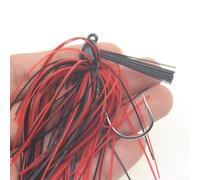 babominimer Silicone Bass Jig Skirt 10g Rubber Fishing Skirt for DIY Spinnerbaits Buzzbaits Crankbaits Pike Walleye Weedless Flippin Style Lure Tackle Craft with Fit(2#)