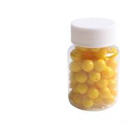 babominimer Silicone Floating Corn Bait Fishing Beads, 8mm 10mm 14mm Soft Floating Balls with Corn Flavor for Carp Fishing, Yellow Buoyant Lure Pellets in Bottle, (10mm large)