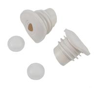 babominimer Silicone Floor Drain Seal for Washing Machine & Dishwasher, 2 Pack, 45-50mm Compatible Pipe Diameter, Deodorizing Sewer Pipe Seal with Seven-Layer Auto-Opening