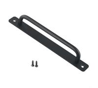 babominimer Sliding Door Pull Handle Aluminum Alloy Brushed Finish Heavy Duty Push Pull Handle for Interior Exterior Wooden Glass Aluminum Doors Sliding Barn Doors Garden(Black)