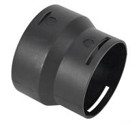 babominimer Socket Converter for Webasto and For Eberspacher Parking Heaters, 75mm to 60mm Pipe Reducer Adapter, Black Plastic Air Outlet Pipe Connector, Compatible with 251226