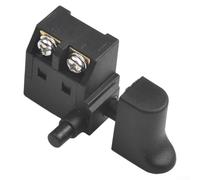 babominimer Speed Regulating Trigger Switch 250V 6A Plastic Button with Built-in Speed Control Knob for for Electric Drill, Planer, Circular Saw, Cutting Machine, Marble(Lock on)