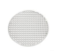 babominimer Stainless Steel Camping BBQ Grill Grid Round Mesh Baking Tray Outdoor Barbecue Cooking Rack for Camping Picnic Garden Party for Various Stoves in(30cm)