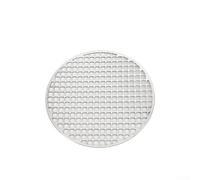 babominimer Stainless Steel Camping BBQ Grill Grid Round Mesh Baking Tray Outdoor Barbecue Cooking Rack for Camping Picnic Garden Party for Various Stoves in(22cm)