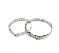babominimer Stainless Steel Drive Shaft Boot Clamps Set with Inner and Outer Clips, Usual for CV Joint Axle Repair Bands for Front or Rear Placement on Car or Truck, for Easy