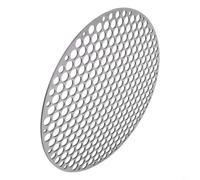 babominimer Stainless Steel Round Cooling Rack Grill Mat Steaming Grid Baking Grill Wire Mesh Multi-purpose Kitchen Tool For Cooling, Baking, Cooking, Steaming, Rust-proof And Smooth Edges(22CM)