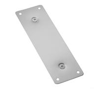 babominimer Stainless Steel Sliding Door Pull Push Handle with Brushed Finish for Interior or Exterior Wooden, Glass, Aluminum Barn Doors, Garden Sheds, Fence Gates, Toil(Silver)