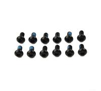 babominimer Stainless Steel T25 Torx Disc Brake Bolts M5 x 9mm for Mountain Cycling Components, Secure Lock Anti-Loosening Fasteners, Resistant, Pack(Black)