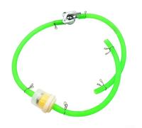 babominimer Tap Fuel Tank Motorcycl Having Filter Inline Switch with Oil Pipe Accessory Aluminum Alloy Construction 45 Cm Fuel Line Included Compatible Plus Most Motorcycle(Green)