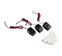 babominimer Three Phase For Energy Meter with Split Core Current Transformers, WiFi Power for App, 100A AC DIN Rail