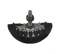 babominimer Tire Clamp Rim Lock for Dirt for Bike Motorcycle Motocross Dual Sport, Cast Aluminum with Molded Rubber Tube Protection and Ribbed for Secure Anti-Slip(1.85)