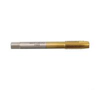 babominimer Titanium Coated Metric Thread Tap Drill Bit Set M2-M10 Straight Flute High Speed Steel 6542 Taps for for Cutting and Repairing Threads in Metal, Wood and(M8)