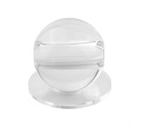 babominimer Transparent Billiard Training Ball with Base, Glass Cue Practiser for Snooker and Pool, 16mm/18mm Inner Diameter Hitting Tool for Angle and(ID 16mm)