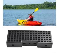 babominimer Trolling Motor Mount Plate Bracket for Canoe or Small Boat Engine Installation, Reinforced Nylon Block Board Accessory for Secure and Stable Outboard