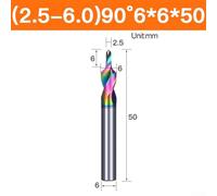 babominimer Two-Stage Step Drill Bit Steel Counterbore Chamfer Tool with Coating for for -Holes, Machining and Metalworking, Fully(2.5-6.0)