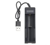 babominimer USB Battery Charger with Single and Dual Slot Options, Intelligent IC Control, Short Circuit and Reverse Polarity Protection, Compatible with(Single Slot)