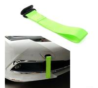 babominimer Usual Racing Tow Strap Nylon Towing Belt with Rally Hook for Car Front or Rear Bumper Recovery, High Visibility Safety Color, Heavy Duty Double Stitch(Fluorescent green)
