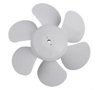 babominimer Ventilation Fan Blades 6-Blade Rubber Exhaust Fan Replacement for for Roof Ventilation Hoods and Electric Air Extractor, Quiet Operation, Easy Install, 160mm 200mm(8 inch)