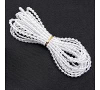 babominimer Vertical Venetian Blind Roller Bead Chain Set, Plastic Ball Chain with Smooth Operation for for Light and Privacy Control, Easy Install Replacement for(is Transparent)
