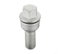 babominimer Wheel Lug Nut Stud Wheel Bolt in Silver Steel, Lasting High-Strength Replacement for A5 8T, A8 4H, for Q3 8U, for Q5 8R, for Q7 4M, RSQ3 8U, S8 4H, SQ5
