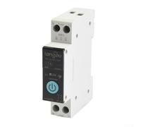 babominimer Wifi For Smart Circuit Breaker,Din Rail Circuit Breaker Smart WIFI Switch Wireless Mobile Phone Remote Control 3 Timing Modes For Household Appliances(32A)