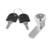 babominimer Zinc Alloy Cam Lock with 2 Keys for for Cabinet, Drawer, Mailbox, Cupboard, Locker - 16mm, 20mm, 25mm, 30mm Sizes - Secure Cylinder Lock for for Wood, Metal, Glass(20mm)