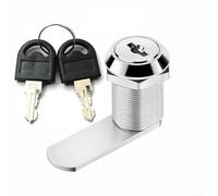 babominimer Zinc Alloy Cam Lock with 2 Keys for for Cabinet, Drawer, Mailbox, Cupboard, Locker - 16mm, 20mm, 25mm, 30mm Sizes - Secure Cylinder Lock for for Wood, Metal, Glass(25mm)