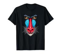 Baboon Face Costume Shirt Animal Halloween Shirt Baboon T-Shirt