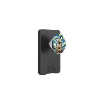 Baboon Monkey Ape Zoo Animal - Van Gogh Starry Night Style PopSockets PopWallet for MagSafe