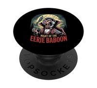Baboon Monkey Primate Vampire Halloween PopSockets Adhesive PopGrip