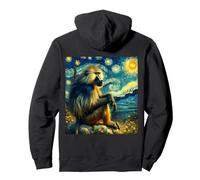 Baboon Starry Night Baboon Pullover Hoodie