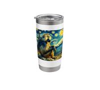 Baboon Starry Night Baboon Stainless Steel Insulated Tumbler