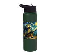Baboon Starry Night Baboon Stainless Steel Insulated Water Bottle