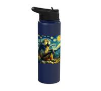 Baboon Starry Night Baboon Stainless Steel Insulated Water Bottle