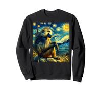 Baboon Starry Night Baboon Sweatshirt