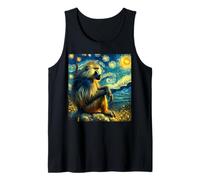 Baboon Starry Night Baboon Tank Top