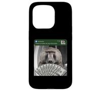 Baboon There Is Motion At Your Front Door Monkey Silly Case for iPhone 15 Pro