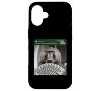 Baboon There Is Motion At Your Front Door Monkey Silly Case for iPhone 16