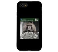 Baboon There Is Motion At Your Front Door Monkey Silly Case for iPhone SE (2020) / 7/8