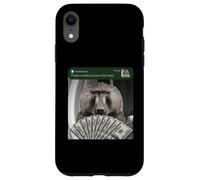 Baboon There Is Motion At Your Front Door Monkey Silly Case for iPhone XR