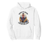 Baboons Are Awesome I Am Awesome Therefore I Am A Baboon Pullover Hoodie