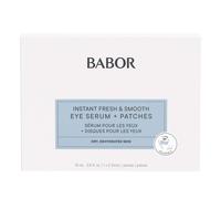 Babor Skinovage Instant Fresh & Smooth Eye Serum 15Ml + Patches In Beige Beige