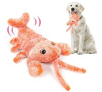 BABORUI Dog Toys, Interactive Dog Toys to Keep Them Busy, Wiggly Lobster Dog Toy for Boredom, Rechargeable Moving Dog Chew Toys for Small/Medium/Large Dogs/Puppy Toys