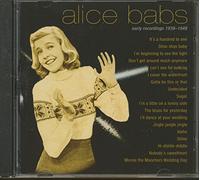 Babs, Alice - Early Recordings 1939 - 1949 [Swedish Import]