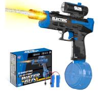 Babuloo Electric Water Gun Toy, Automatic Water Pistol for Kids Adults with Detachable Glow Muzzle/450ml Capacity/2 Rechargeable Battery, 26-33ft Range Powerful Squirt Gun Toy for Outdoor Summer Pool