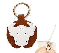 Babuniuse Magnetic Hat Clip - Cartoon Panda Design Portable PU Leather Clips for Holding Hat On Bag,PU Leather Clip, Multifunctional, Holder for Women, Outdoor Travel Accessory